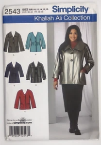 Simplicity Sewing Pattern 2543 Size AA 10 12 14 16 18 Uncut - Picture 1 of 5
