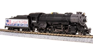 Broadway Limited 7842 N War Bonds Billboard USRA Heavy Mikado Steam Locomotive - Picture 1 of 5
