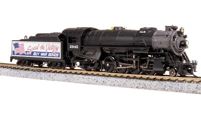 Broadway Limited 7842 N War Bonds Billboard USRA Heavy Mikado Steam Locomotive - Image 1 of 4