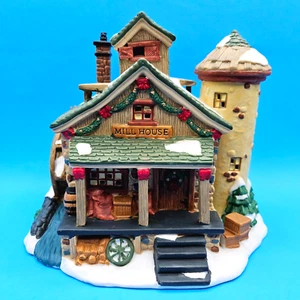 Lemax Carole Town Mill House Christmas Village Works 2001 - Bild 1 von 12