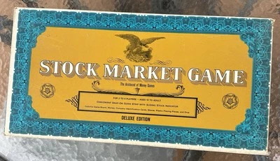 Stock Market Board Game Deluxe Edition 1968 Whitman Financial Strategy Broker - Image 1 of 4