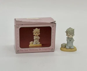 Enesco * Precious Moments * - 575496 May Your Christmas Be Delightful Miniature - Picture 1 of 3