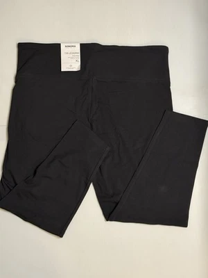 Leggings para mujer SONOMA oliva tiro alto ajustados cadera muslo pierna ajustada talla XL Foto 1 de 4