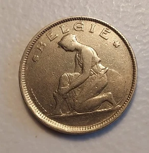 Belgium 2 Francs 1923 KM #92 (Dutch Text) - Picture 1 of 2