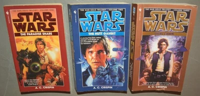 Set of  paperback books - Star Wars: The Han Solo Trilogy - volume one two three Foto 1 de 2