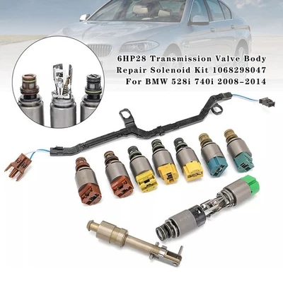 6HP28 Transmission Valve Body Repair Solenoid Kit 1068298047 For BMW 528i 740i - Imagem 1 de 4