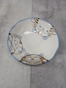 Kafuh Maneki Neko Noodle Rice Ramen Bowl Made In Japan 6.25" - Picture 1 of 8
