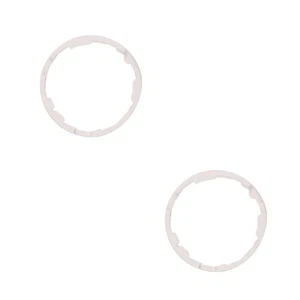 Paquete de 2 anillos espaciadores de movimiento de reloj de plástico blanco para repuesto de movimiento 8200 - Imagen 1 de 6