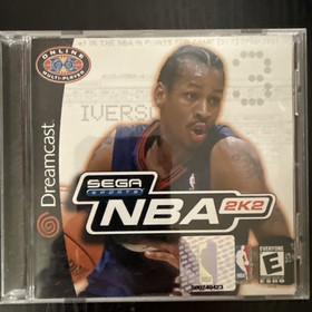 NBA 2K2 (Sega Dreamcast, 2001) Complete with Manual
