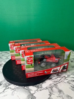 Hape Battery Powered Engine  - Colorful, Safe, and Fun Train Set for Kids - Image 1 of 4