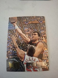 1995-96 Fleer Metal - Arvydas Sabonis #184 (RC) - Bild 1 von 2