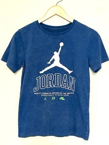 Air Jordan Boys Blue T-shirt Youth Medium 10/12 Years - Picture 1 of 3