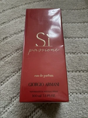Giorgio Armani Sì Passione EDP 100ml Parfum Femme Idée Cadeau, Luxe - Photo 1/4