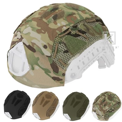 Cubierta de casco táctico KRYDEX para casco rápido M L XL casco marítimo paintball Foto 1 de 4