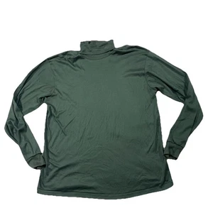Bogner Para Hombres Talla XL Algodón Verde Hecho en EE. UU. Capa Base Cuello Alto J2Y - Imagen 1 de 5