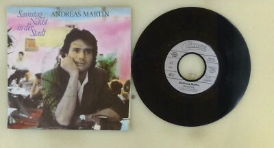 7 " Single Vinyl - Andreas Martin – Saturday Nacht IN The City - S8601 K53 - Image 1 of 2