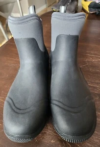 Muck Boots Edgewater Classic Black Castlerock Ankle Boots ECA000 Men's Size 14 - Picture 1 of 6