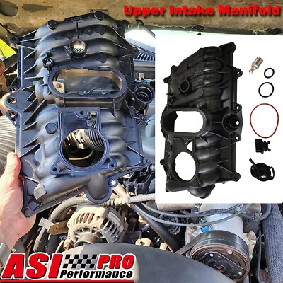 Upper Intake Manifold fit 96-2002 Chevy GMC C/K 1500 2500 Tahoe Yukon 5.0/5.7L Foto 1 de 4