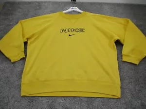 Nike Vintage Sweatshirt Medium Crewneck Long Sleeve Athleisure Australian Made - Picture 1 of 14