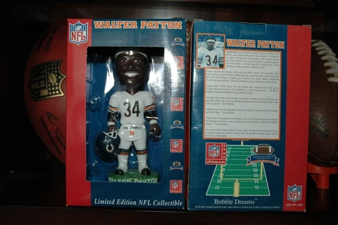 Numbered Chicago Bears Walter Payton Sweetness Bobblehead Limited Edition Cover