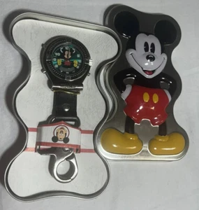 NEW Disney Mickey Mouse Watch- Time Works Field Ranger Mickey Pocket Watch - NIB - Picture 1 of 14