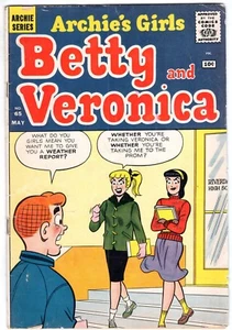 Cómic Betty and Veronica Archie's Girls #65 mayo 1961 Edad de Plata - Imagen 1 de 2