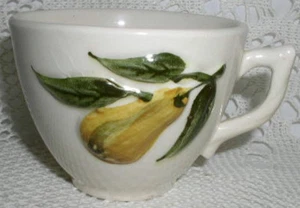 Stangl Pottery Sculptured Fruit Hand Painted Teacup Coffee Cup Cups MINT COND - Picture 1 of 1