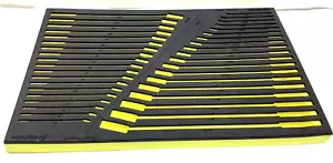 New Snap-on Foam Tray Organizer for 38pc Metric SAE Wrench Set SOEXFSET1BHV - Foto 1 di 5