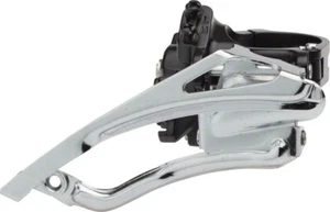 microSHIFT Mezzo Front Derailleur - 8-Speed Triple, 42/32/22t, Band Clamp, Shima - Picture 1 of 1