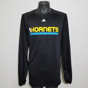 NBA Hew Orleans Hornets Adidas schwarz Basketball Climalite Shirt Herren Größe XLT - Bild 1 von 7