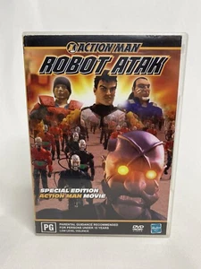 Action Man Robot Atak Special Edition Movie DVD PG 2004 Hasbro Arcana Digital - Picture 1 of 4