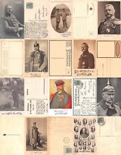 Lot / Konvolut 10 x AK Paul von Hindenburg  1. WK Postkarten