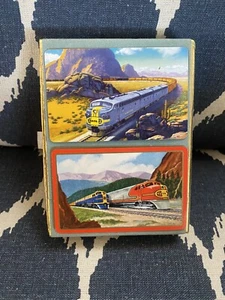 Vintage Tiffany & Co With Santa Fe Railroad Playing Cards 2 Decks - Picture 1 of 6
