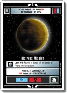 Star Trek CCG Introductory 2 Player Game Disress Mission - Picture 1 of 1