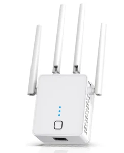 WiFi Extender 1200Mbps Dual Band (2.4GHz & 5GHz) Covers up to 10,000 sq.ft - Bild 1 von 2