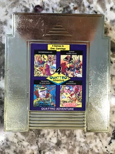 Quattro Adventure (Nintendo NES) 4 in 1 Videospiel - Bild 1 von 4