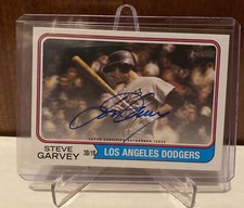 2023 Topps Heritage Steve Garvey Real One Autograph Auto #ROA-SG Dodgers