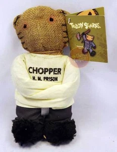 Teddy Scares - Mark Chopper Read Bear Plush Doll (18cm tall) NEW * H.M. PRISON - Bild 1 von 1