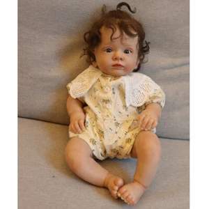 Gorgeous Reborn Baby Doll Real Handmade Lifelike Girl Boy Newborn Tutti With COA - Picture 1 of 7