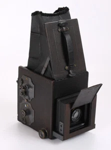 3-1/4 X 4-1/4 AUTO GRAFLEX BAUSCH & LOMB/ZEISS TESSAR (LEER)/217433 - Imagen 1 de 5