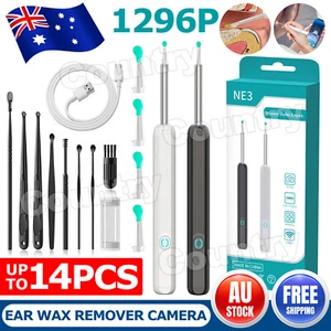 Ear Cleaner Ear Wax Remover Camera Cleaning Removal Pick Tool with Light Scoop - Picture 1 of 17