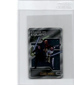2009 Sabritas Star Wars Mini Card Rarität Foil Ataque En Equipo - Bild 1 von 2