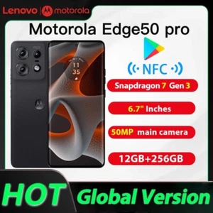 Global Version Motorola Edge 50 pro 5g 6.7''SmartPhone Snapdragon 7 Gen 3 12+256 - Picture 1 of 8