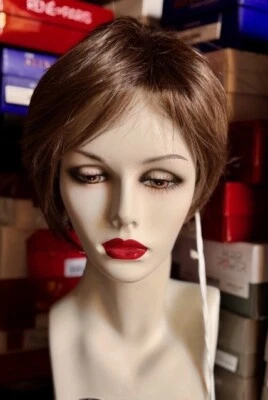 Rene of Paris Kason | Синтетический парик (базовая крышка) ТРЮФЕЛЬ-КОРИЧНЕВЫЙ-R 🙏 - Изображение 1 из 4