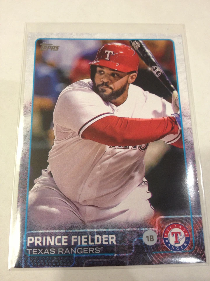 2015 Topps Series 2 Prince Fielder #422 Sparkle Variation Rangers - Image 1 of 1