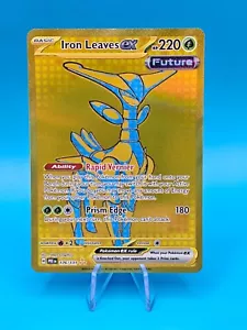 Hojas de hierro ex 176/131 - Evoluciones prismáticas oro hiper raro - Imagen 1 de 2
