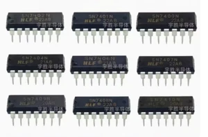 10 piezas SN7401-7448 7402 7404 7407 7408 7410 7420 7447 DIP - Imagen 1 de 1