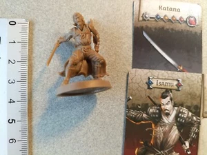 ISAMU+ENGL CARD/VIRTUES OF BUSHIDO/KICKSTARTER EXCLUSIVE/ZOMBICIDE WHITE DEATH G681 - Bild 1 von 1