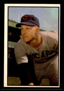 1953 Bowman Color #144 Warren Hacker fast neuwertig - Bild 1 von 2