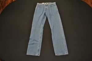 NEW Levis 505 Jeans Blue Men's 33 X 30 Regular Fit F923 - Picture 1 of 5